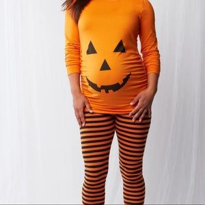 Motherhood Maternity Pumpkin costume